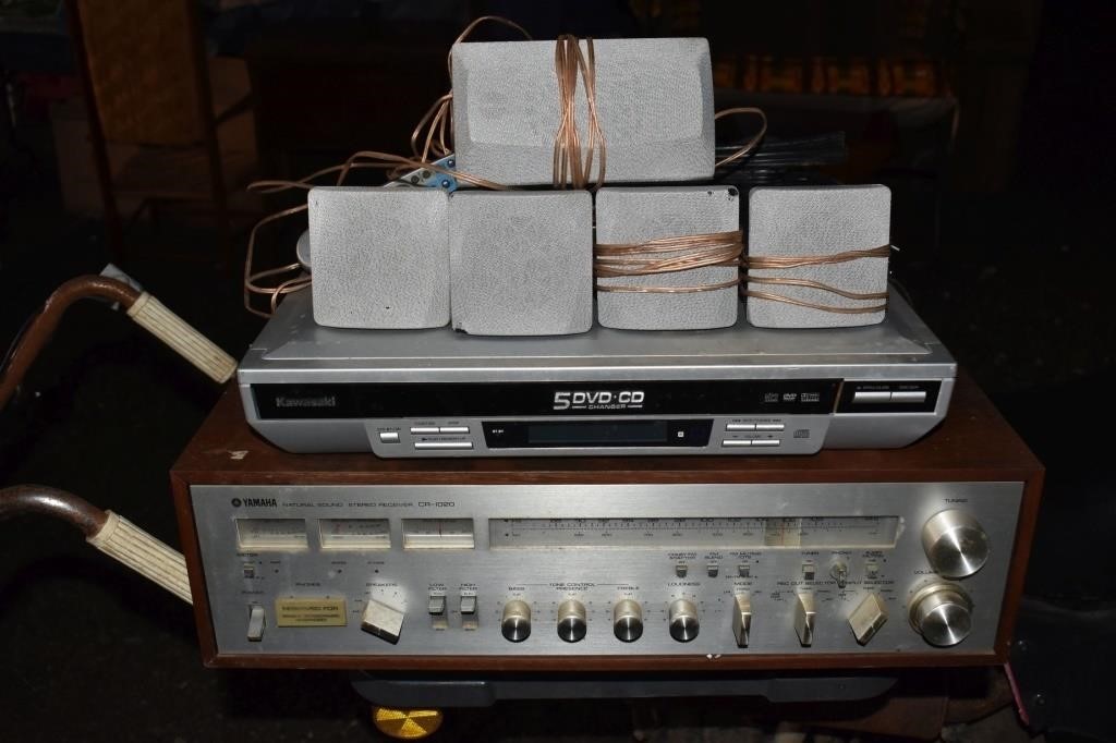 Yamaha CR-1020 natural sound stereo receiver, Kawa