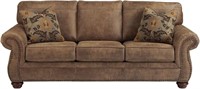 Larkinhurst Faux Leather Sofa with Nailhead Trim