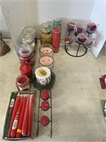 Candle and candle holders