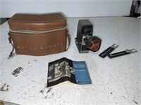 BELL & HOWELL ELECTRIC EYE 8MM CAMERA IN BAG