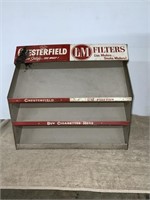 METAL L&M CIGARETTE STAND