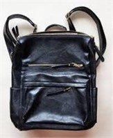 $25  Faux Leather Backpack With Guitar Strap  Lots
