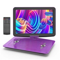 $100  WONNIE 17.9" Portable DVD Player   with 15.4