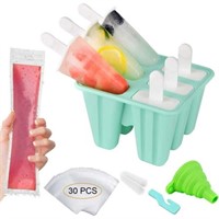 $9  Popsicle Molds Silicone Ice Pop Molds BPA Free