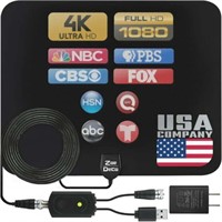 $40  HDTV Indoor Antenna w/ Advanced Chip for 330