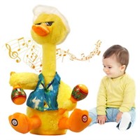 $28  Talk Back Duck Toy  Electric Dancing Light Up