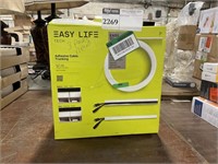 1 LOT ( 3 ) EASY  LIFE  ADHESIVE CABLE TRUNKING