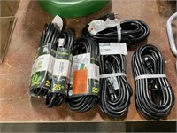 1 LOT ( 6 ) GOGREEN OUTDOOR EXTENSION CORD ( 6 )