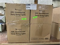 1 LOT (  4 ) NEWHOUSE LIGHTING PARTY STRING