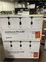 1 LOT  (2) AMBIENCE PRO LED OUTDOOR STRING