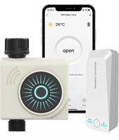 ($59) Smart Water Timer, WiFi Sprinkler HTC-611