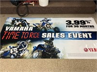 8’x4’ Yamaha banner