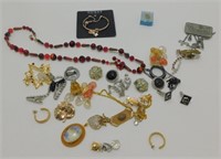 Assortment of Vintage and New Costume Jewelry