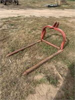 Work saver 3 point bale spear mover