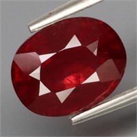 Natural Pigeon Blood Red Ruby 2.83 Cts