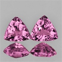Natural Pink Sapphire Pair  {Flawless-VVS}