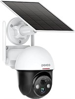 2K Solar Security Camera Wireless Outdoor, 2.4G