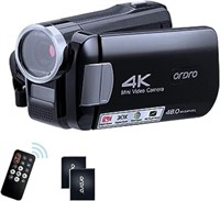 ORDRO 4K Camcorder Video Camera IR Night Vision