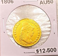 1806 $5 Gold Half Eagle