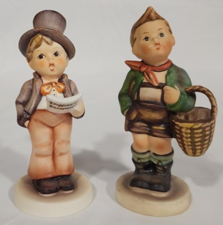 Pair of Hummel Porcelain Figurines