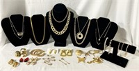 Gold Tone Costume Jewelry