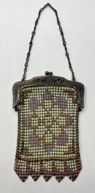 Vintage Whiting and Davis Mesh Purse