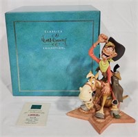Walt Disney Pecos Bill Melody Time Figurine w/ COA