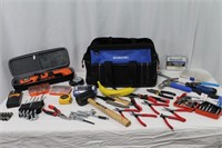 Tools With Bag - Cobalt, Craftsman, Black & Decker