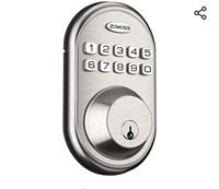 ($86) Keyless Entry Door Lock Deadbolt, Zomoss