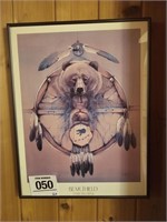 American Indian pictures (2) lgst 16" x 21"