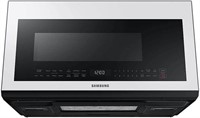 SAMSUNG 2.1 Cu. Ft. White Over-The-Range Microwave