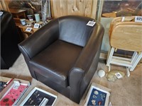 Nice, vinyl swivel chair