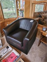Nice, vinyl swivel chair