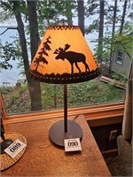 Moose lamp 26" t