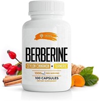 Berberine Capsules-100Ct