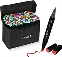 Caliart 100 Colors Artist Alcohol Markers *NEW*