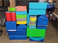 Multi Color Toddler Playroom Cushions