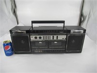 Radio cassette boombox vintage, Sanyo model A225