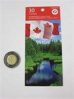 Carnet de 30 timbres permanents Canada neuf