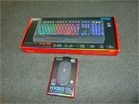 New: Gaming Keyboard & Wireless Mouse