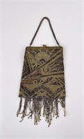 Art Deco French Beaded Flapper Purse
