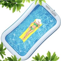 Santabay $95 Retail 10' Inflatable Pool, Above