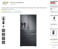 A112 Samsung - 28 cu. ft. French Door Refrigerator