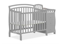 B9763 4-in-1 Mini Crib & Dressing Table