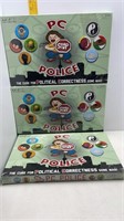 3 SEALED PC POLICE BOARD GAMES