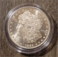 1885-O Morgan Dollar: BU