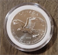 One Ounce Silver Round: Eagle