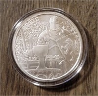 One Ounce Silver Round: Holy Grale