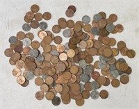 Over 150 Wheat Pennies