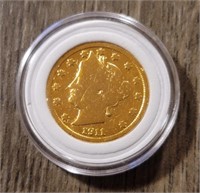 1911 Gold Plated Nickel